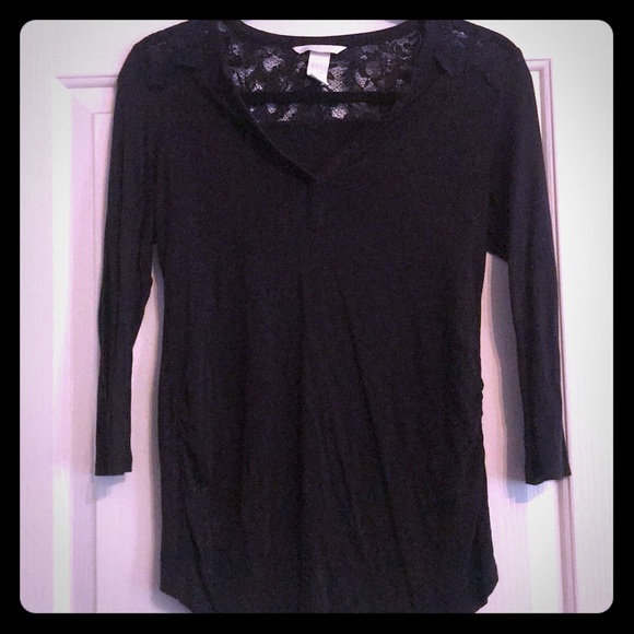 H&M 3/4 Length Maternity Blouse - Picture 1 of 3